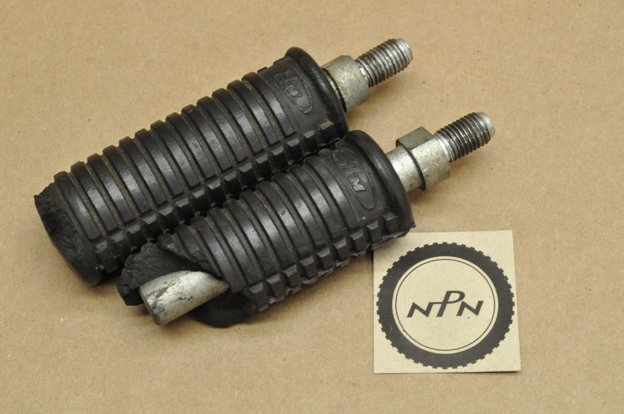 Vtg OEM Honda C100 C102 C105 CL70 CM91 CT90 CT200 S65 Foot Peg Set 50700-001-810