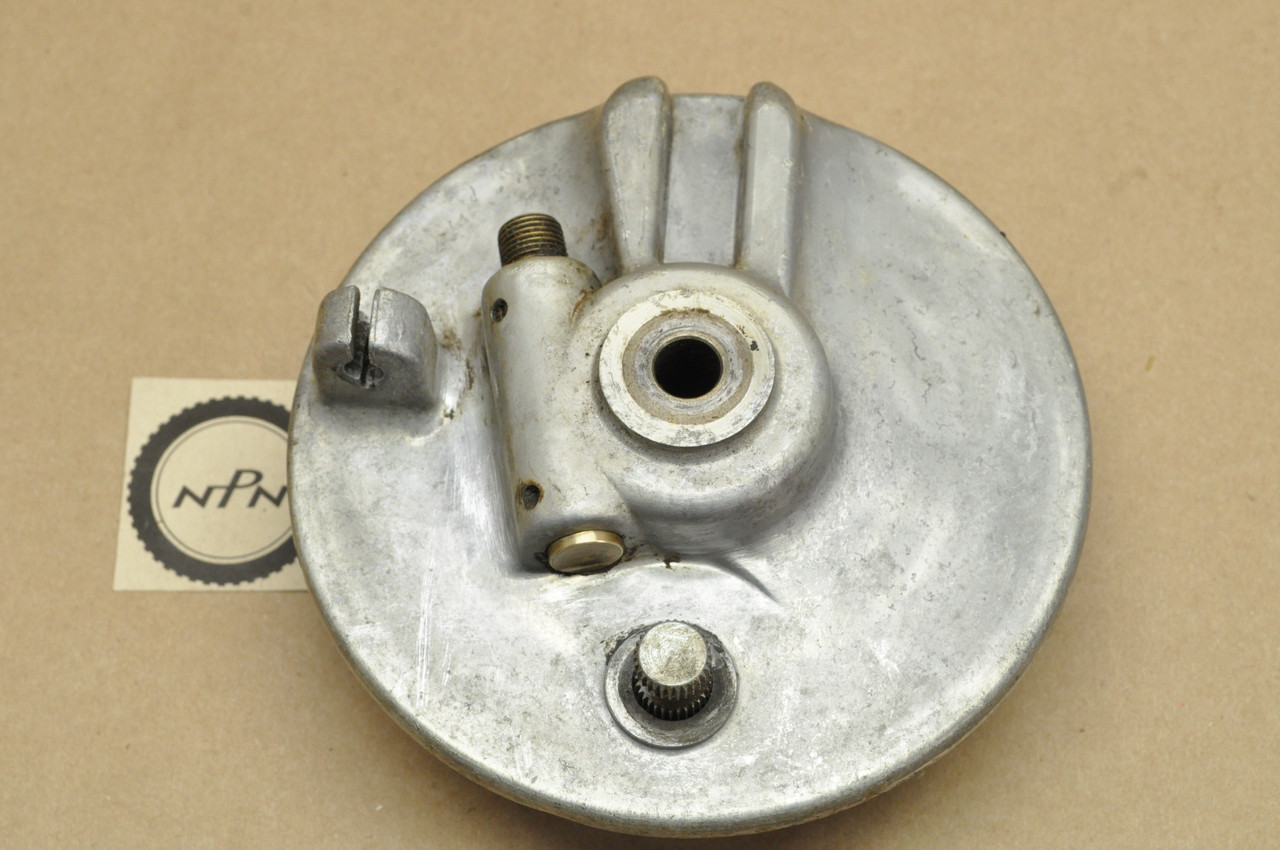 Vintage OEM Honda C100 C102 C105 T Front Brake Panel 45100-001-070