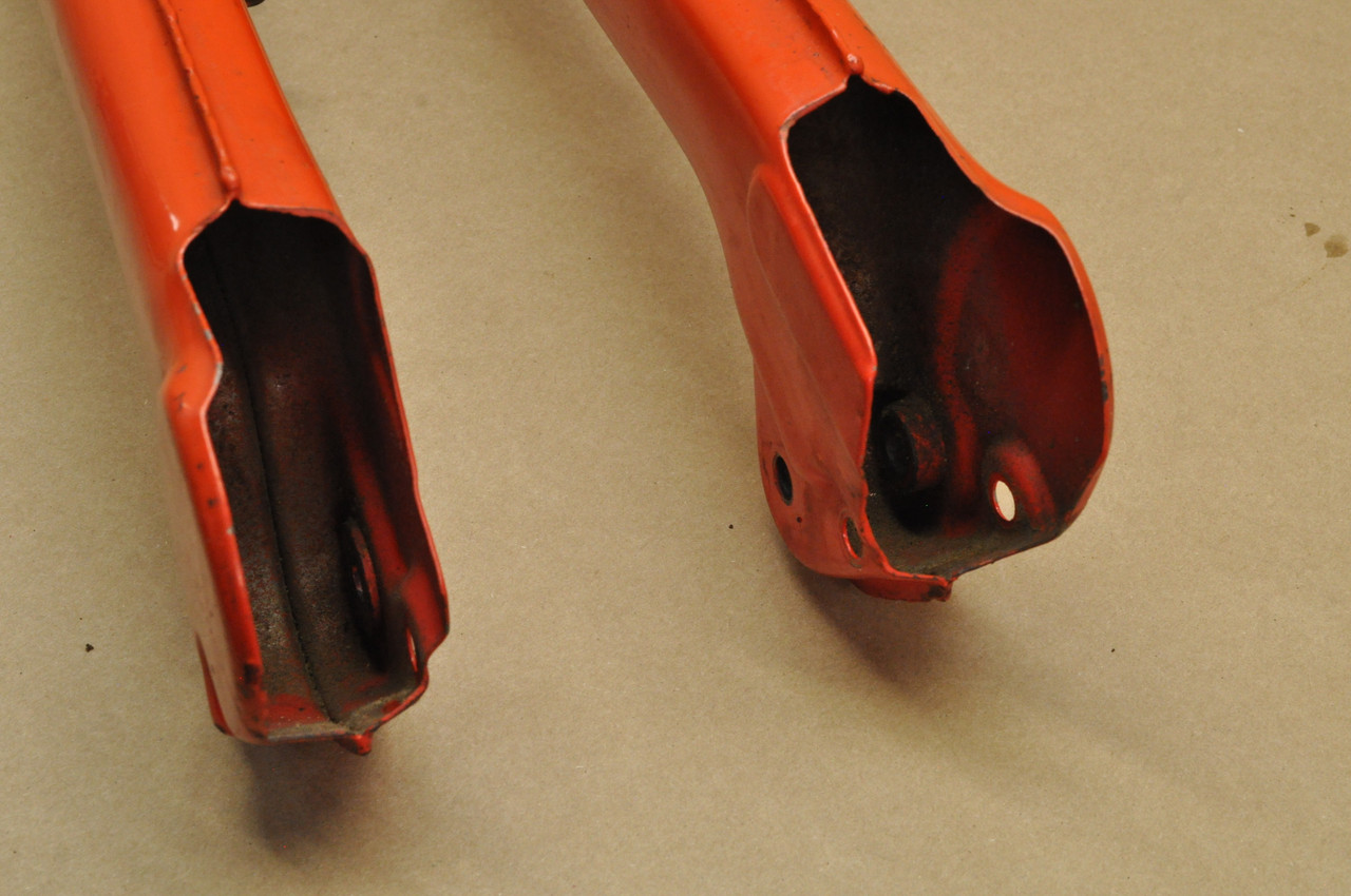 Vtg OEM Honda C100 CA100 C102 CA102 C105 T CA105T Front Fork Red 51100-001-020
