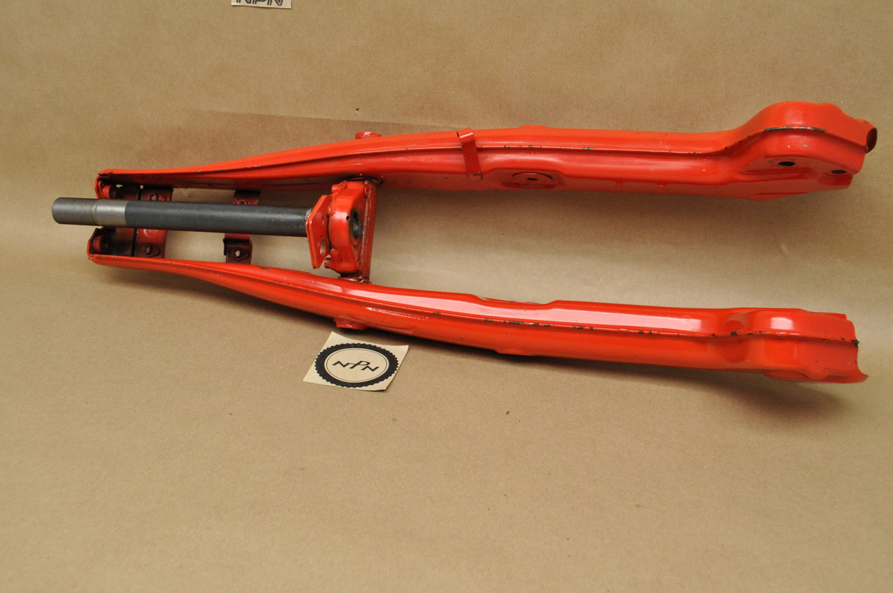 Vtg OEM Honda C100 CA100 C102 CA102 C105 T CA105T Front Fork Red 51100-001-020