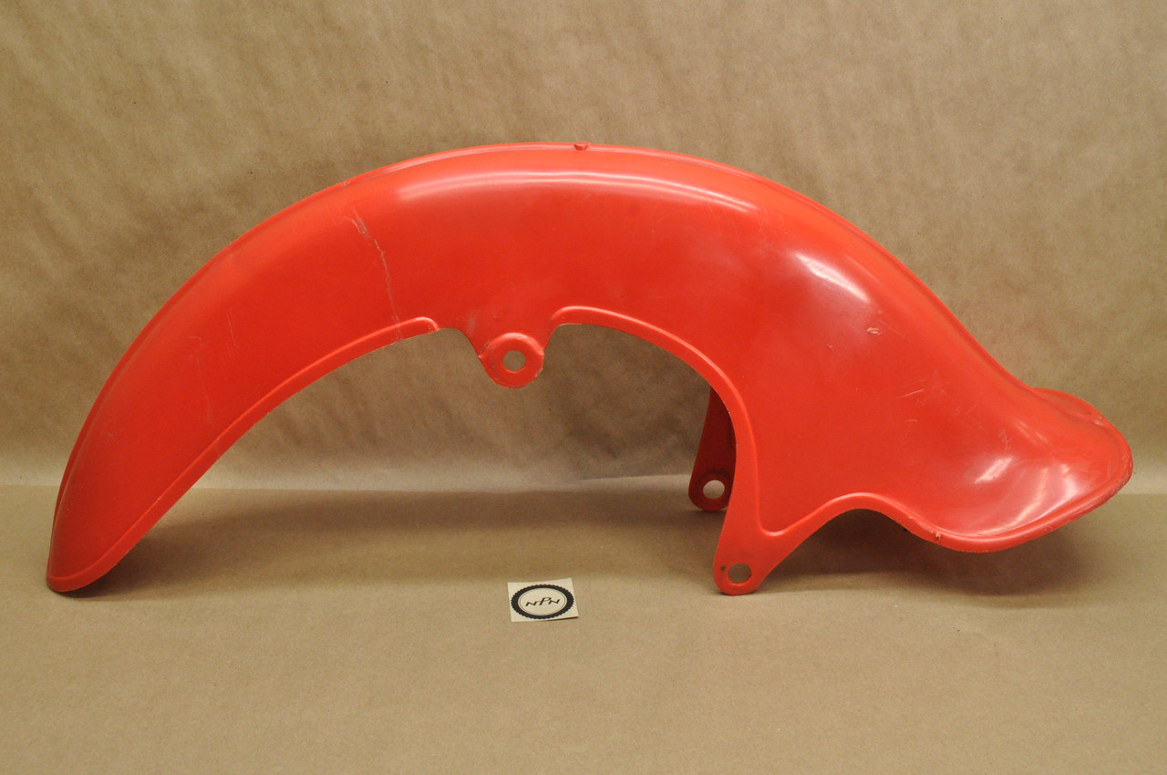Vtg OEM Honda C100 CA100 C102 CA102 C105 T CA105T Front Fender Red 61100-001-000 C