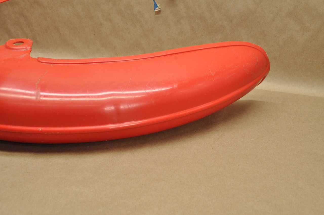 Vtg OEM Honda C100 CA100 C102 CA102 C105 T CA105T Front Fender Red 61100-001-000 C
