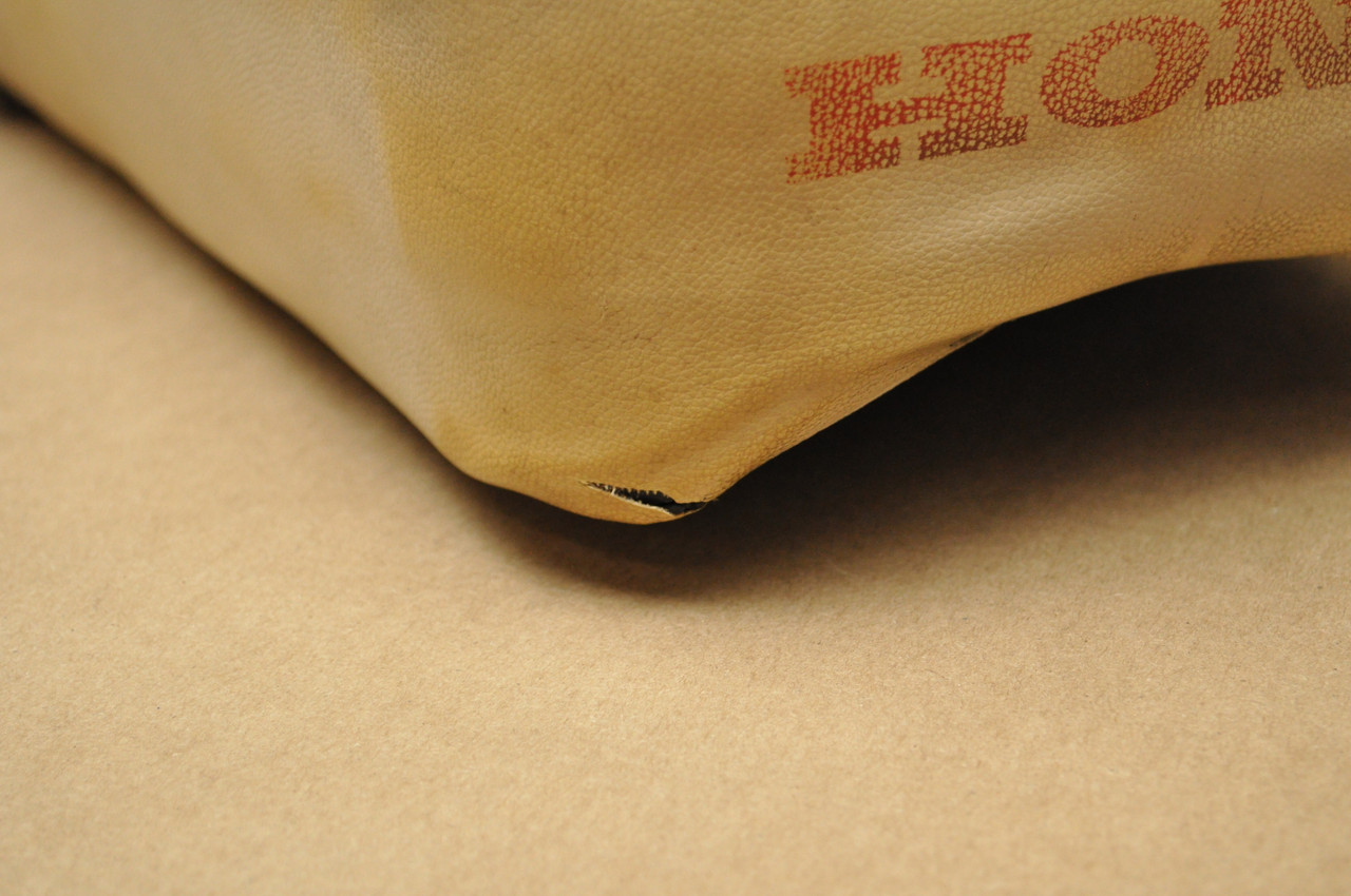 Vtg OEM Honda CA100 C100 C102 CA102 Dual Seat Gray & White 77200-001-810 A