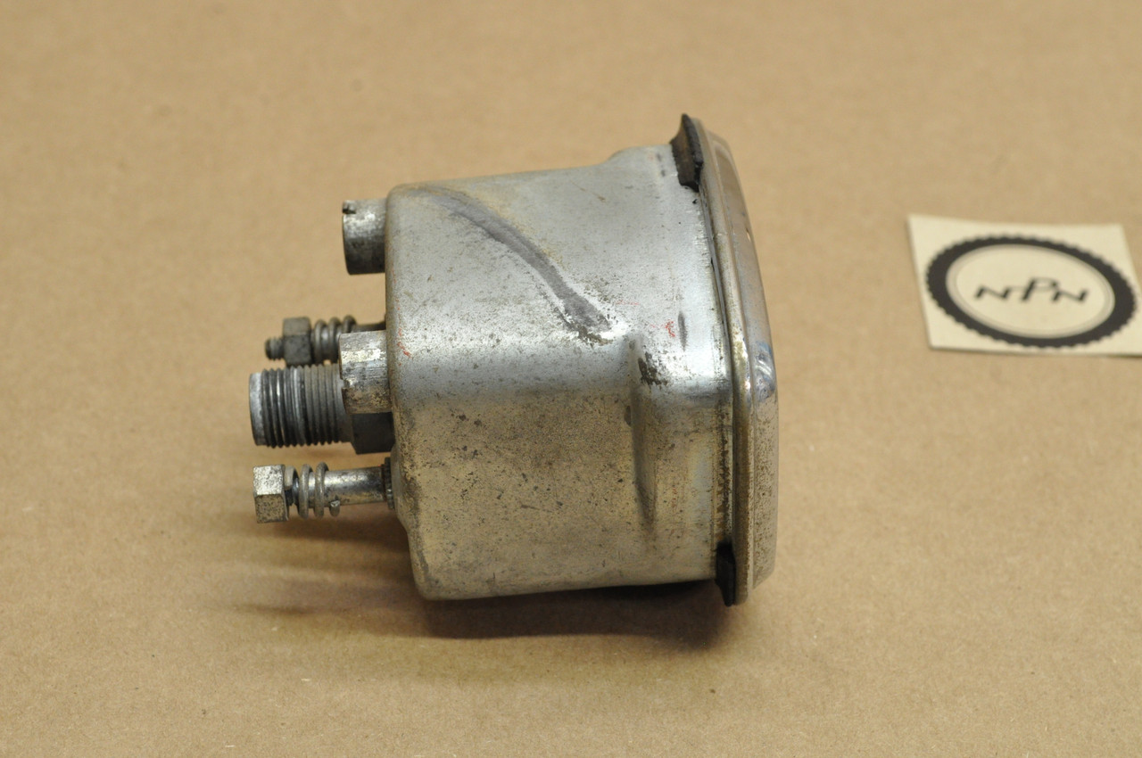 Vtg Used OEM Honda C100 C102 C105 T Early Speedometer & Bracket 37200-001-812