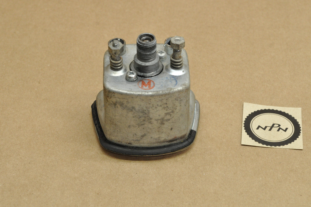 Vtg Used OEM Honda C100 C102 C105 T Early Speedometer & Bracket 37200-001-812