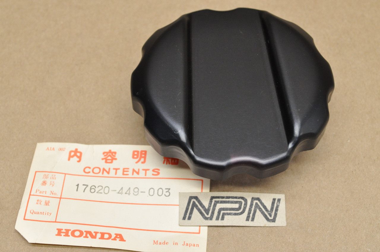 NOS Honda CB400 CB450 CB750 CBX CX500 FT500 Fuel Filler Gas Cap 17620-449-003