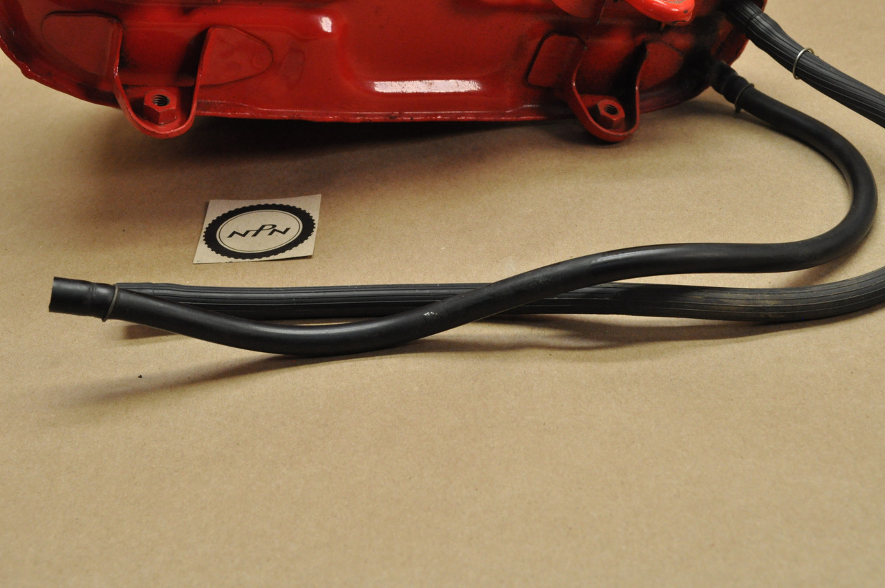 Vintage OEM Honda C100 CA100 C102 CA102 Fuel Gas Tank Red 17500-001-030