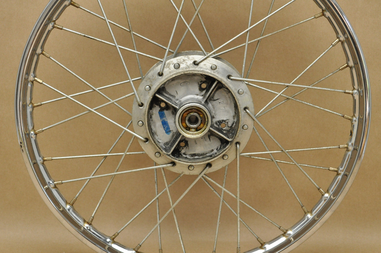 Vtg OEM Honda CA102 C102 C105 T CA105T Rear Wheel Rim Hub Spoke 44601-011-000
