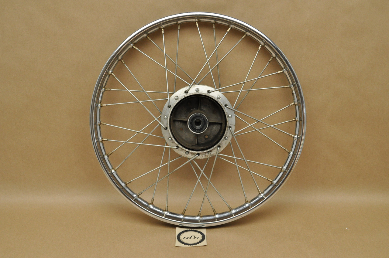 Vtg OEM Honda CA102 C102 C105 T CA105T Rear Wheel Rim Hub Spoke 44601-011-000