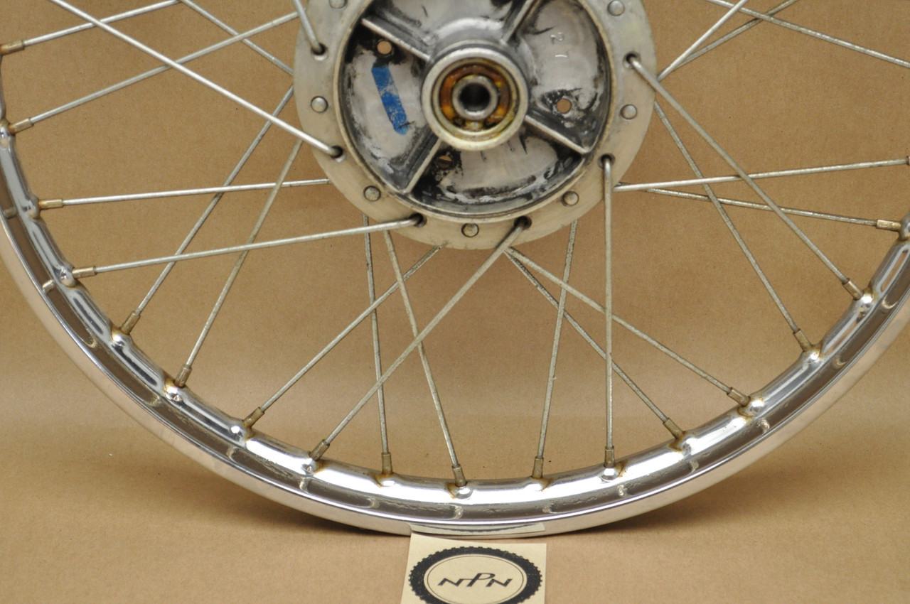 Vtg OEM Honda CA102 C102 C105 T CA105T Rear Wheel Rim Hub Spoke 44601-011-000