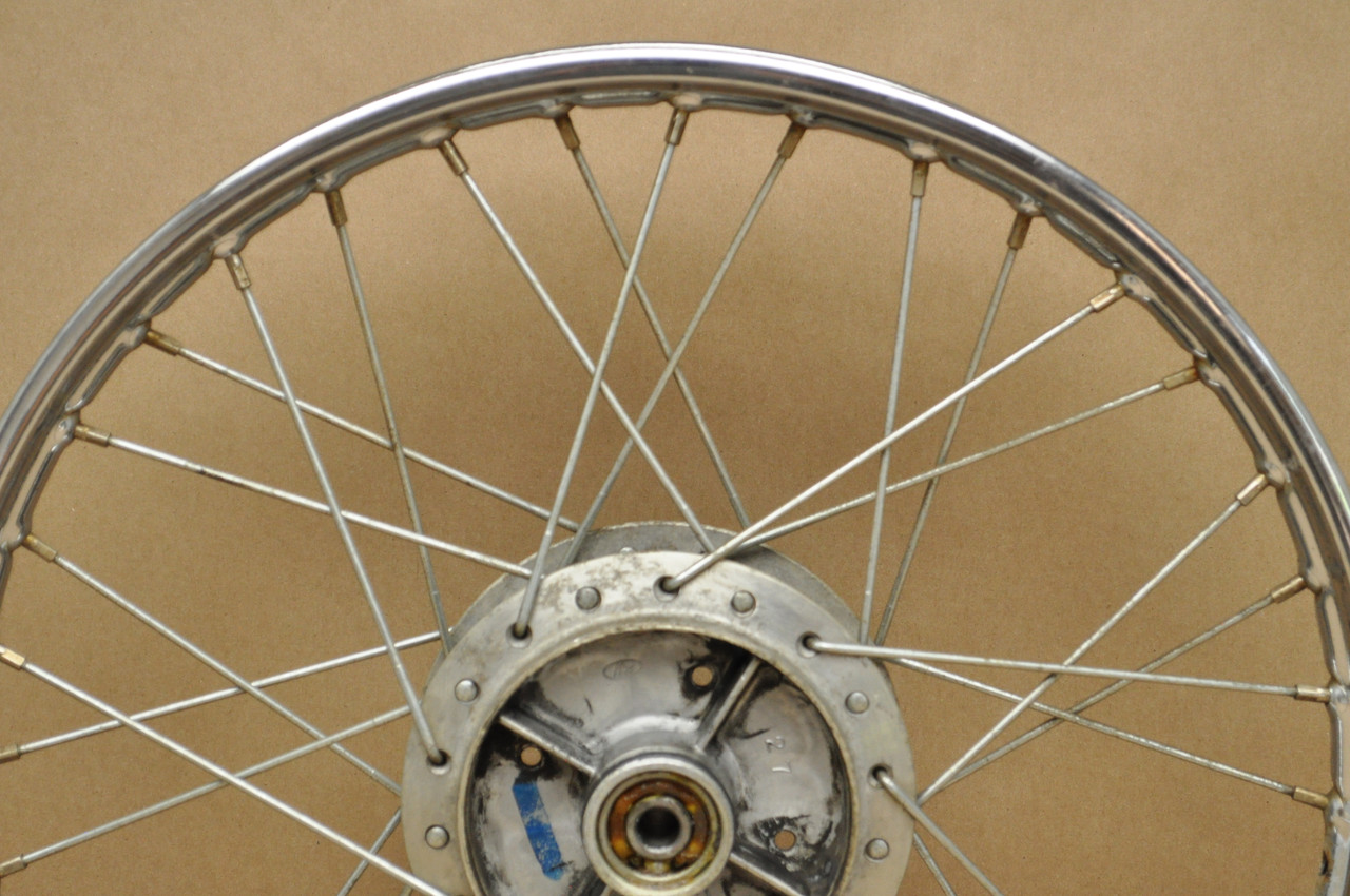 Vtg OEM Honda CA102 C102 C105 T CA105T Rear Wheel Rim Hub Spoke 44601-011-000
