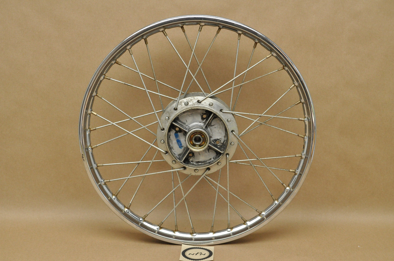 Vtg OEM Honda CA102 C102 C105 T CA105T Rear Wheel Rim Hub Spoke 44601-011-000