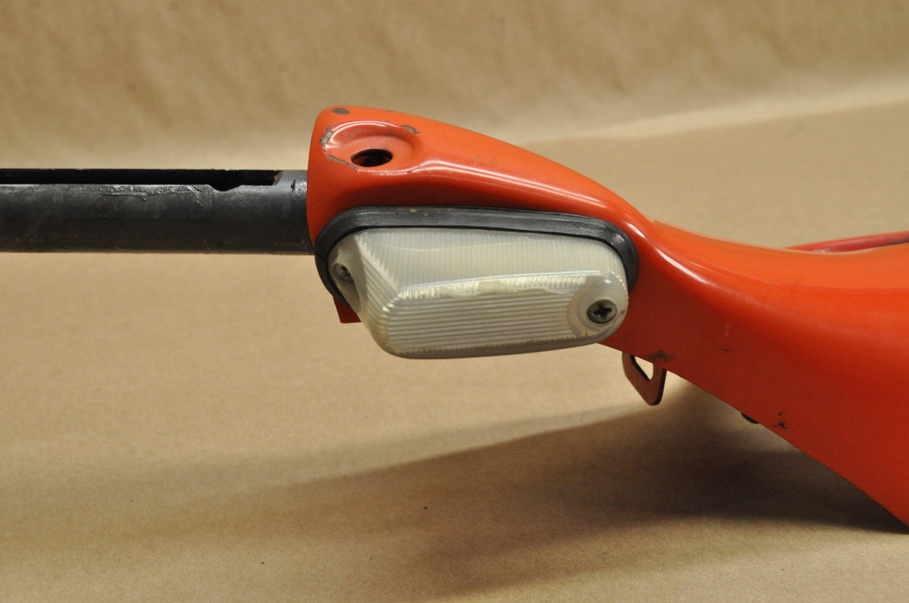 Vtg OEM Honda C100 C102 CM91 Handlebar w/ Turn Signal Red 53100-001-050