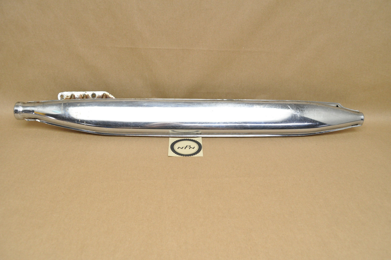 Vtg OEM Honda C100 CA100 C102 CA102 Exhaust Muffler Pipe Baffle 18300-001-107