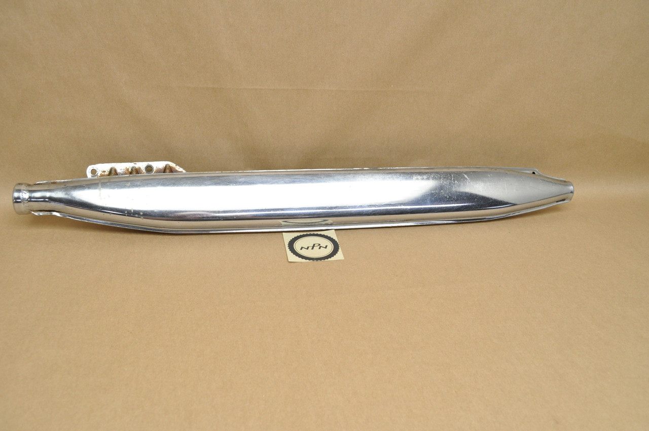 Vtg OEM Honda C100 CA100 C102 CA102 Exhaust Muffler Pipe Baffle 18300-001-107