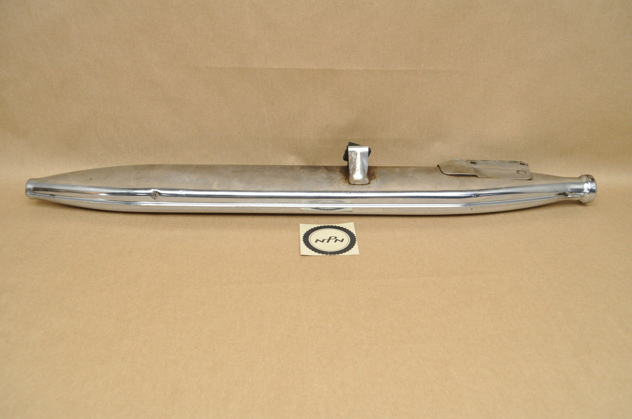 Vtg OEM Honda C100 CA100 C102 CA102 Exhaust Muffler Pipe Baffle 18300-001-107