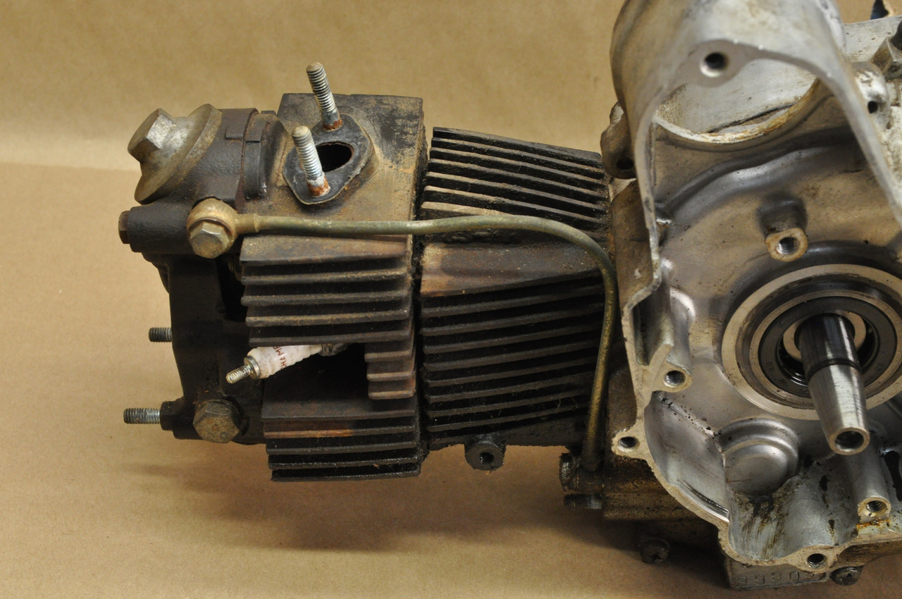 Vtg OEM Honda C102 Engine Motor Crank Case Cylinder Transmission Assembly #99808