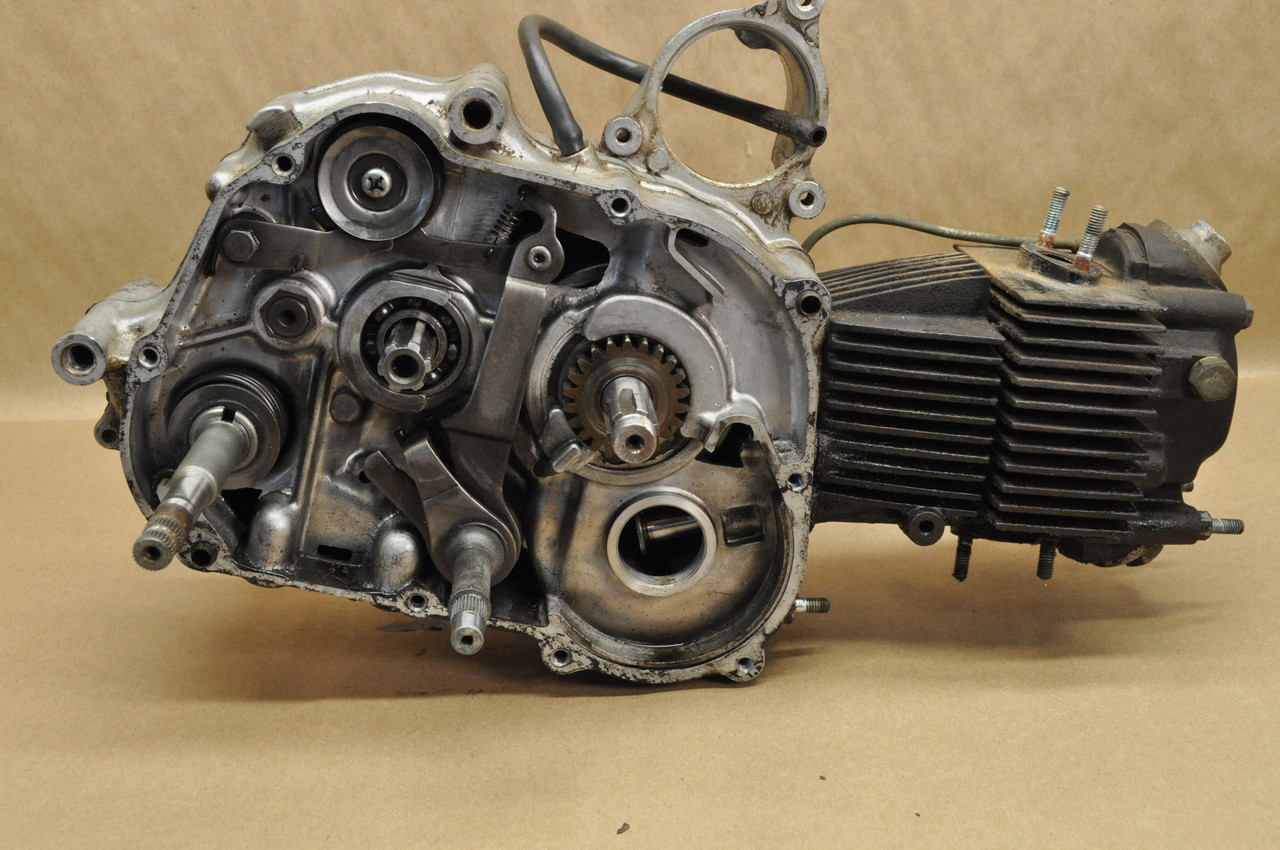 Vtg OEM Honda C102 Engine Motor Crank Case Cylinder Transmission Assembly #99808