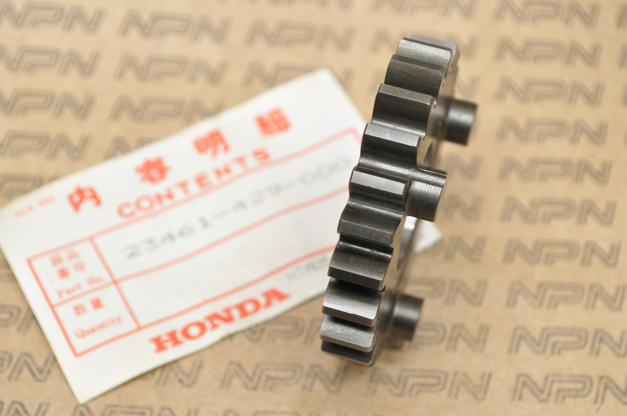 NOS Honda XL500 R XL500S XR500 XR500R Main Shaft Fourth Gear 23T 23461-429-000