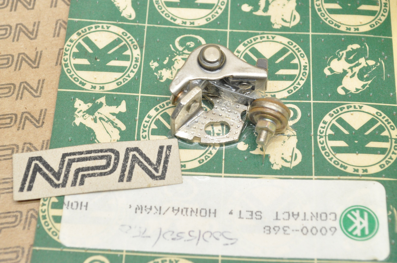 NOS Honda CB500 CB550 CB750 CB750F KK Points Contact Breaker 30204-300-005