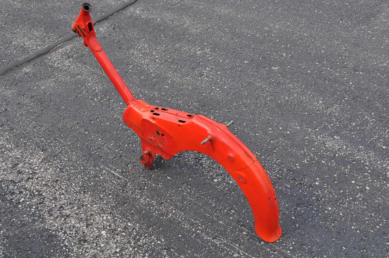 Vintage OEM Honda C100 C102 C105 T Main Body Frame Red 50100-003-851