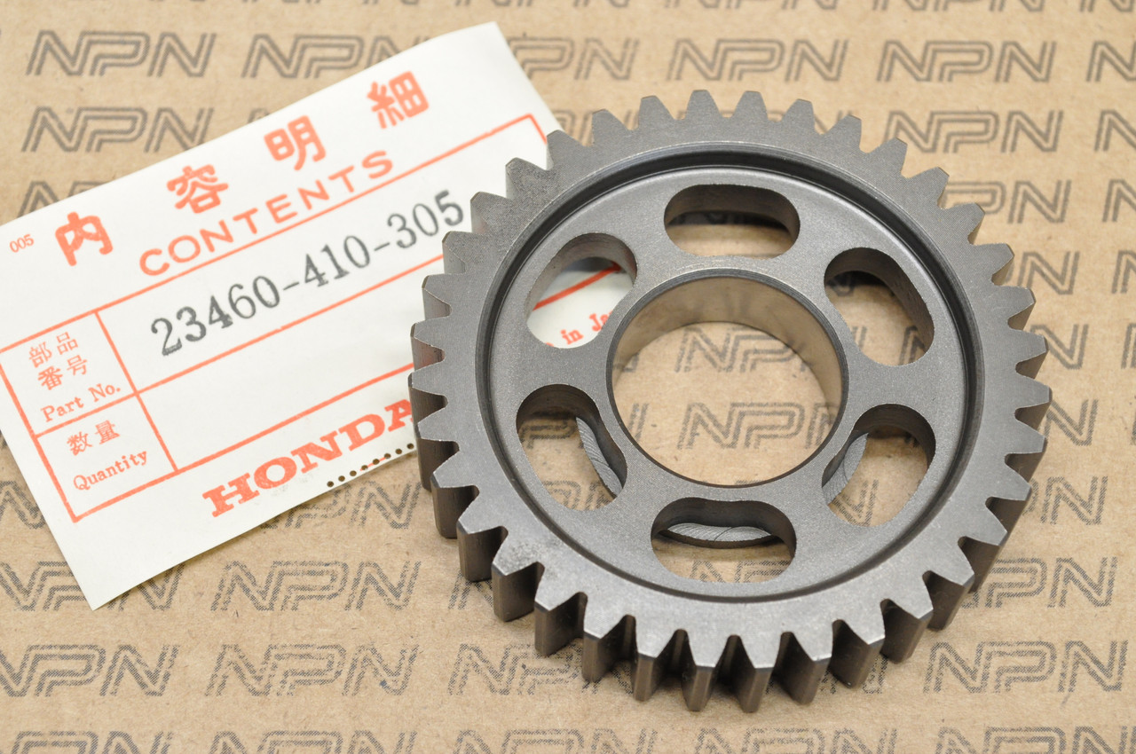 NOS Honda CB750F CB750 K0-1977 Counter Shaft 3rd Third Gear 36T 23460-410-305