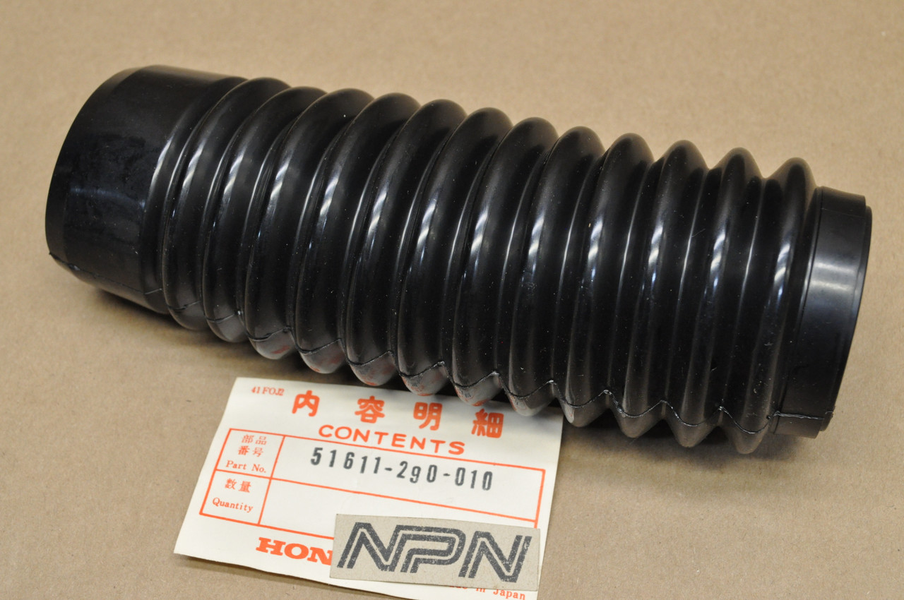 NOS Honda CB350 K2 CL350 K0-K3 Front Fork Rubber Boot Gator 51611-290-010