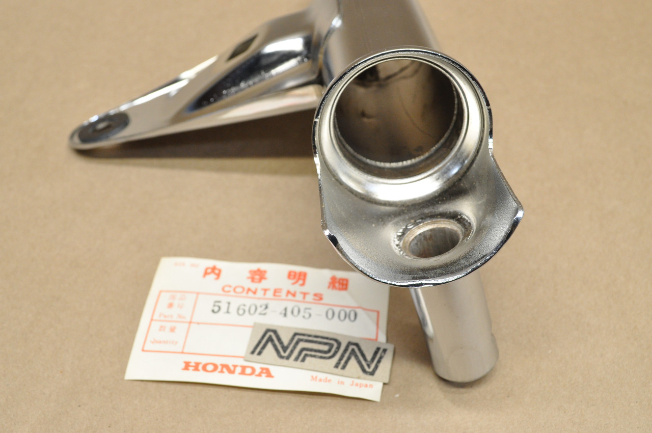 NOS Honda 1977-78 CB750 K Fork Ear Head Light Turn Signal Mount 51602-405-000