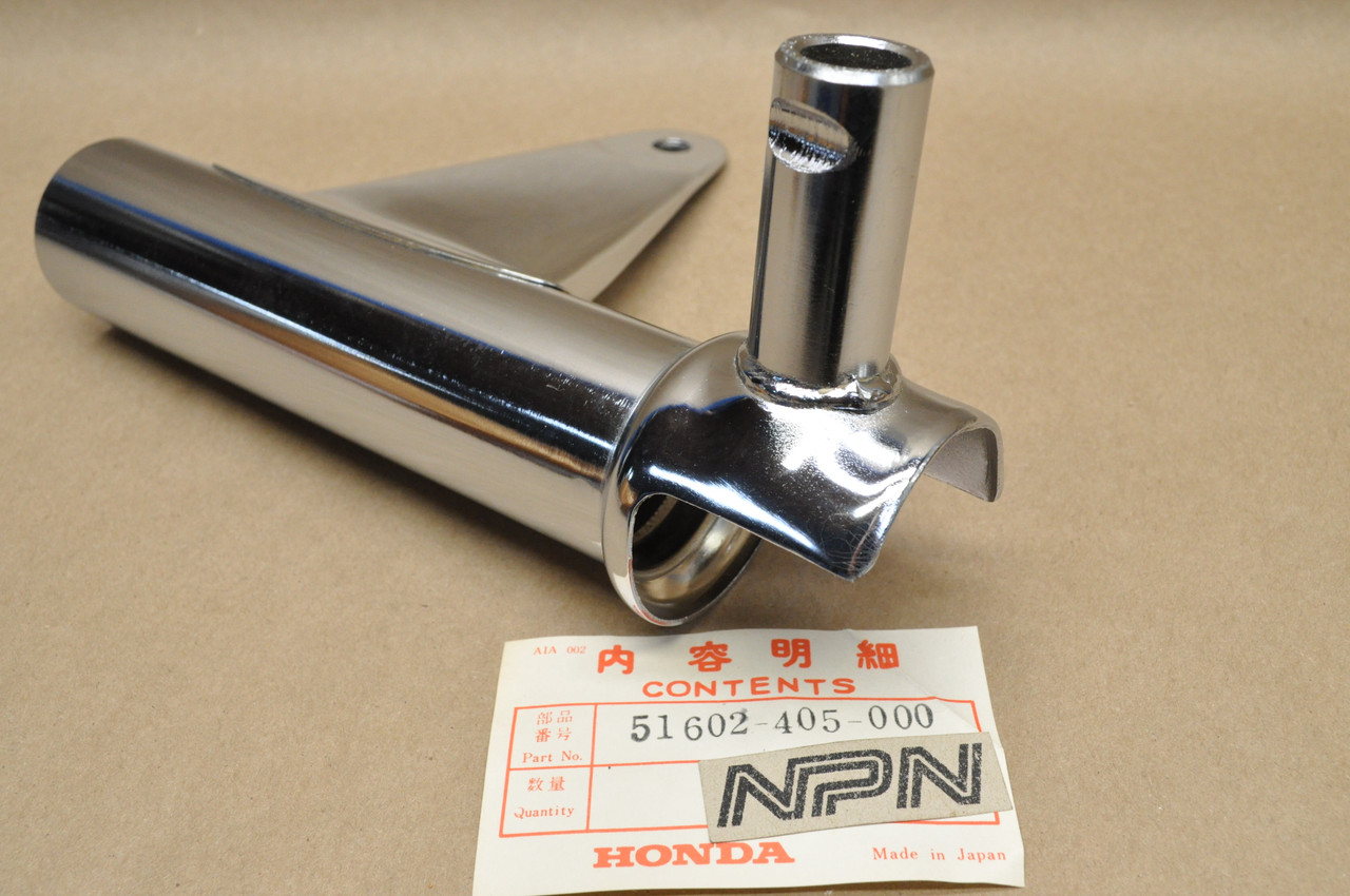 NOS Honda 1977-78 CB750 K Fork Ear Head Light Turn Signal Mount 51602-405-000