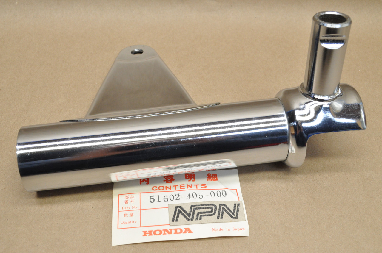 NOS Honda 1977-78 CB750 K Fork Ear Head Light Turn Signal Mount 51602-405-000
