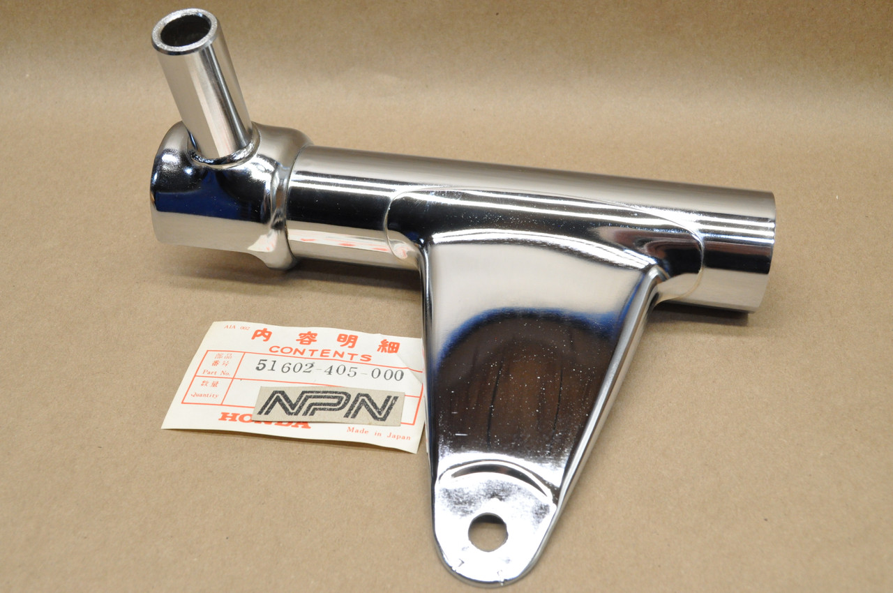 NOS Honda 1977-78 CB750 K Fork Ear Head Light Turn Signal Mount 51602-405-000