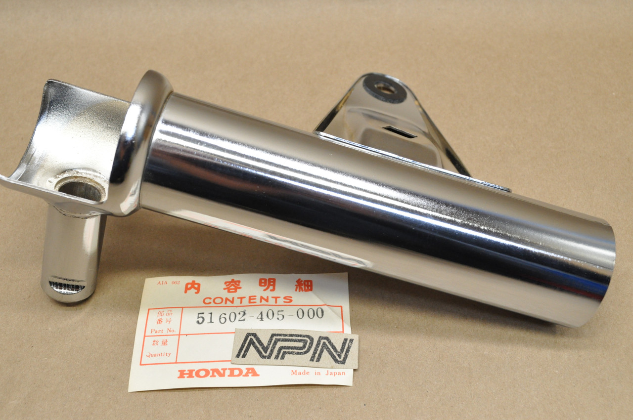 NOS Honda 1977-78 CB750 K Fork Ear Head Light Turn Signal Mount 51602-405-000