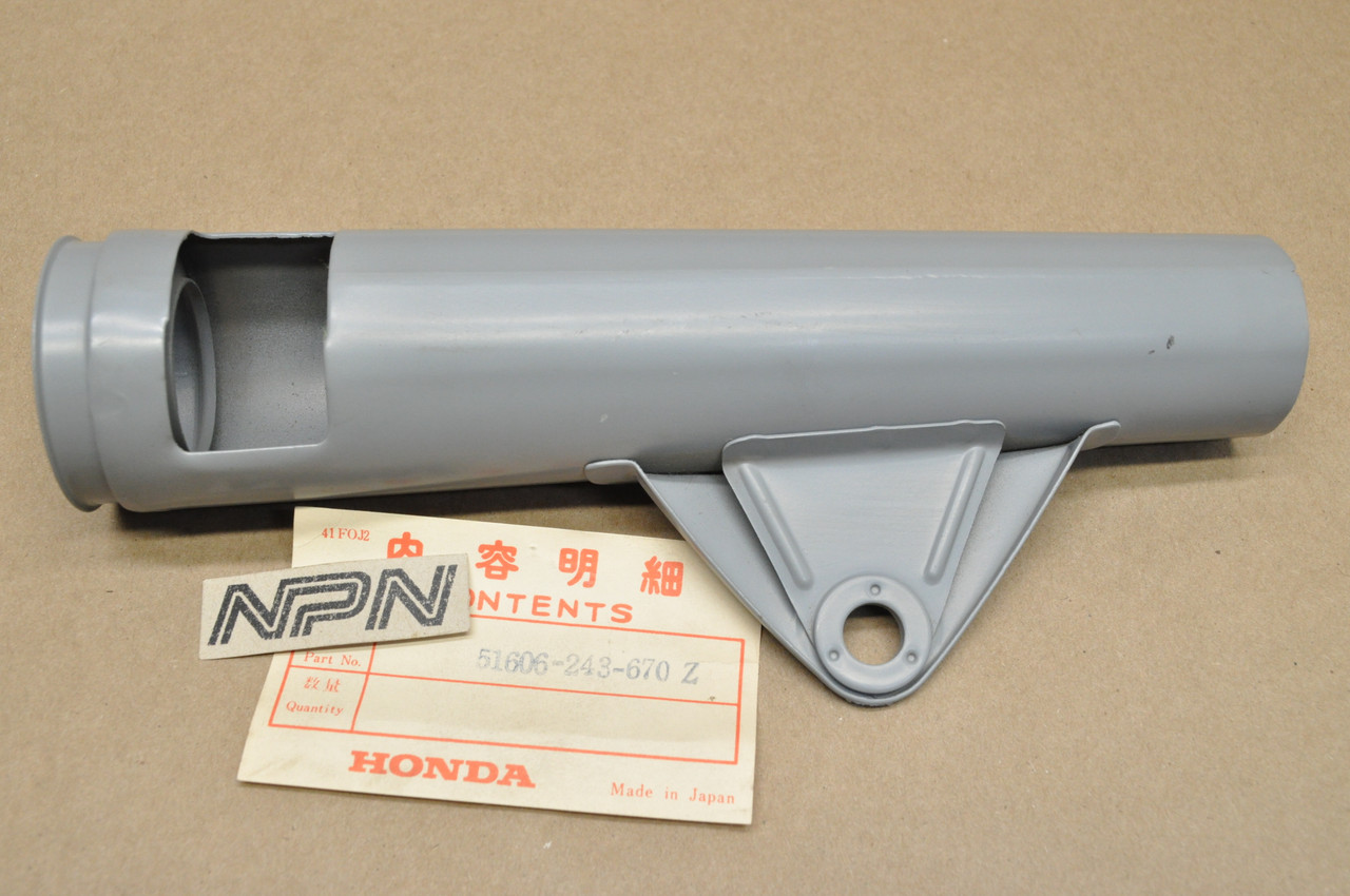 NOS Honda CL125 A SS125 A Left Fork Ear Head Light Stay Bracket 51606-243-670 Z