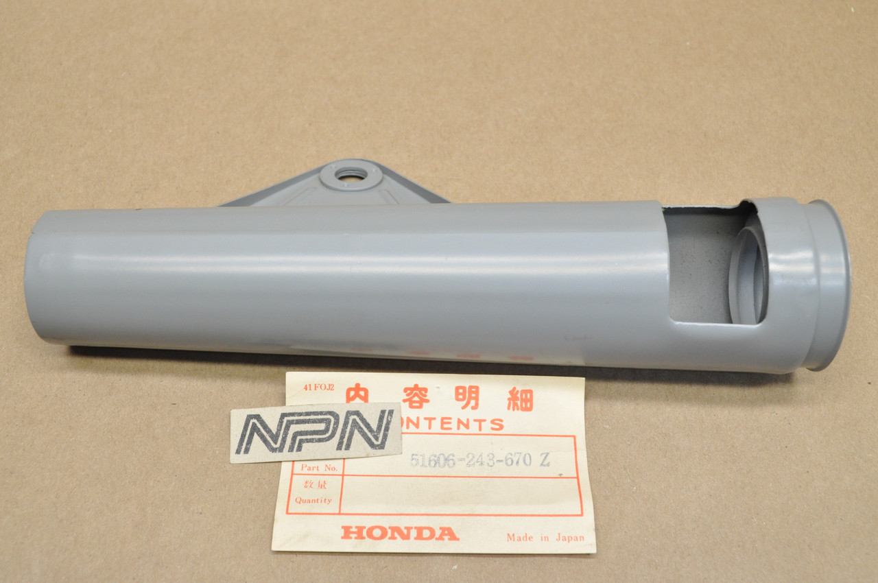 NOS Honda CL125 A SS125 A Left Fork Ear Head Light Stay Bracket 51606-243-670 Z