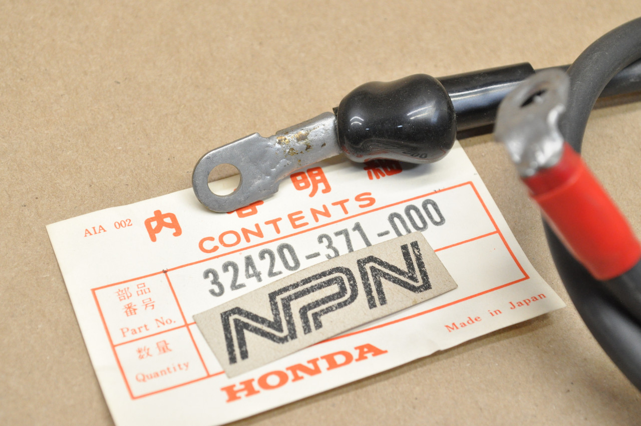 NOS Honda 1975-77 GL1000 1976 GL1000LTD Starter Motor Cable 32420-371-000