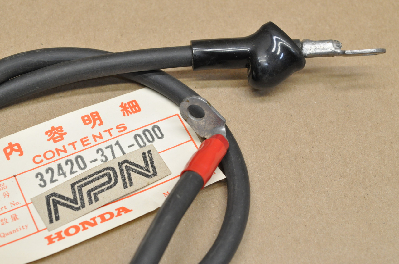 NOS Honda 1975-77 GL1000 1976 GL1000LTD Starter Motor Cable 32420-371-000