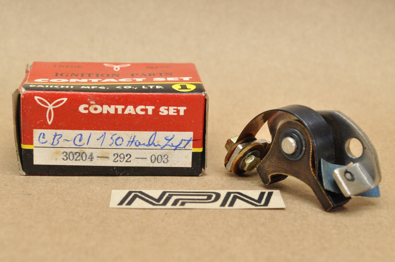 NOS Honda CB450 CB500 CL450 GL1000 Daiichi Contact Points Breaker 30204-292-003