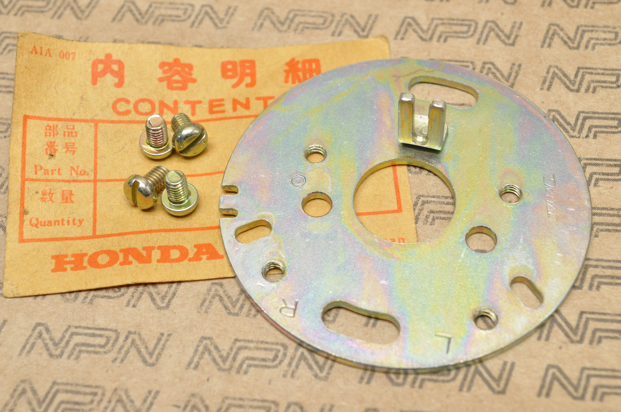NOS Honda CL72 CL77 CB77 CB72 Contact Points Breaker Base Plate 30201-268-004
