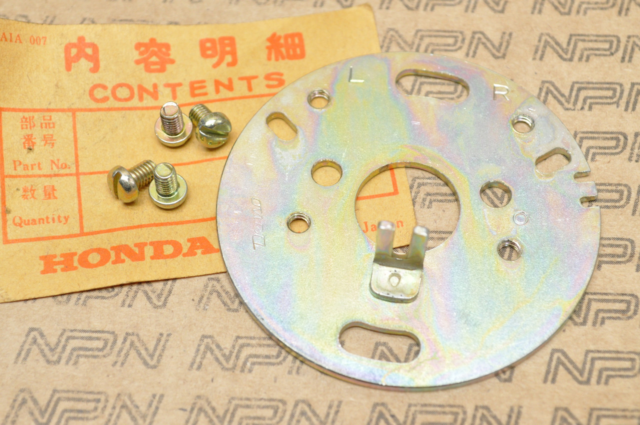 NOS Honda CL72 CL77 CB77 CB72 Contact Points Breaker Base Plate 30201-268-004