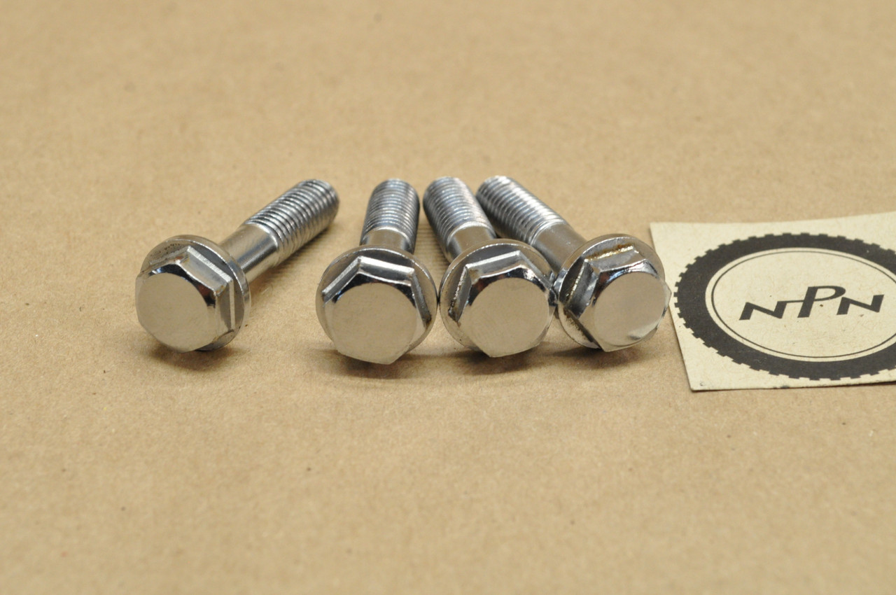 Vtg OEM Honda ATC250 CB750 GL1200 MT250 SL350 TRX250 XL250 Bolt Qty4 90111-362-000