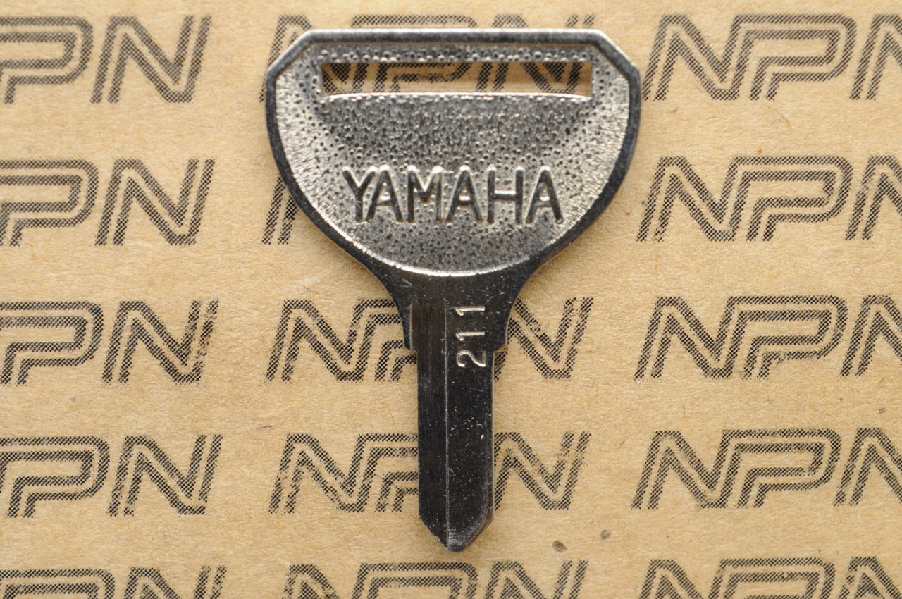 NOS Yamaha Ignition Switch & Lock Key Blank 90890-55903 # 211