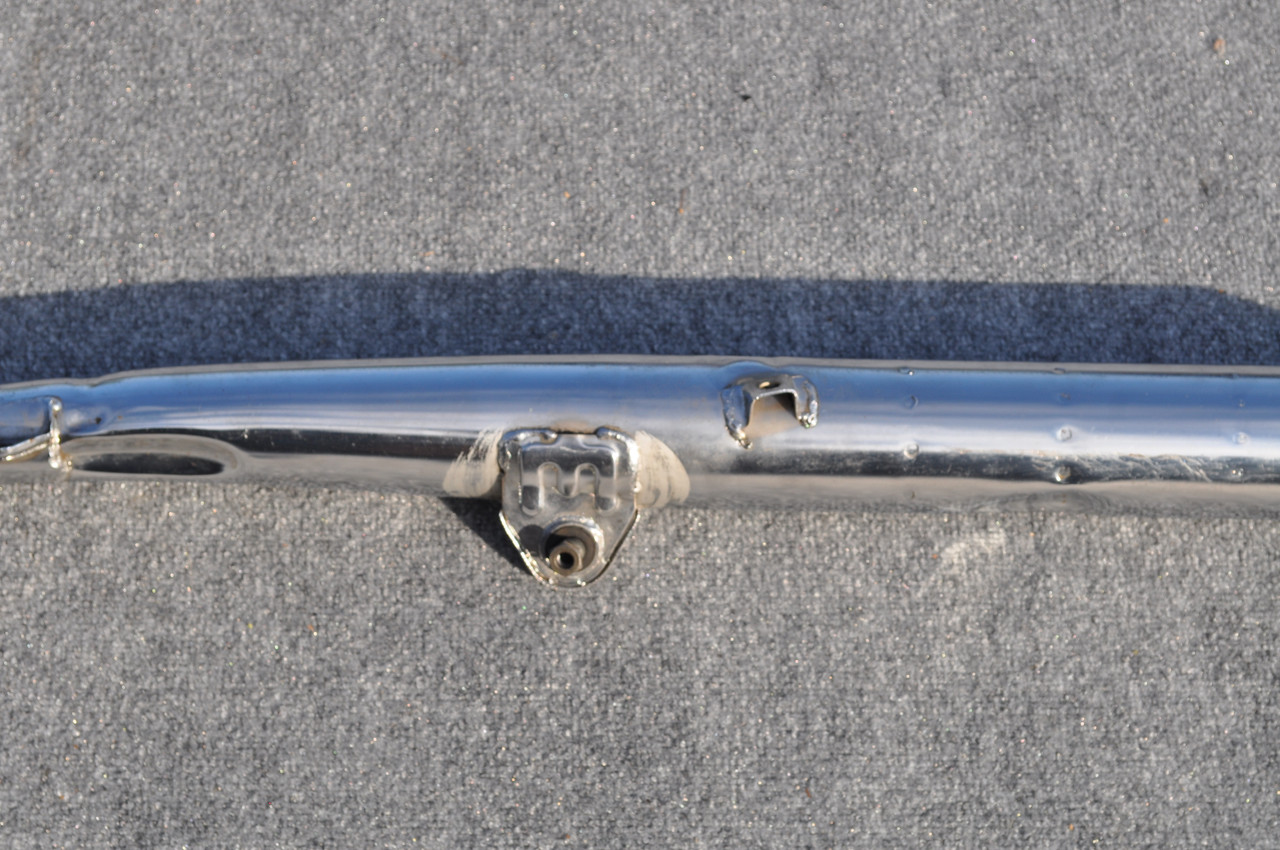 Vtg OEM Yamaha 1973-75 RD350 RD250 Left Exhaust Muffler Header Pipe Assy 360-14710-03