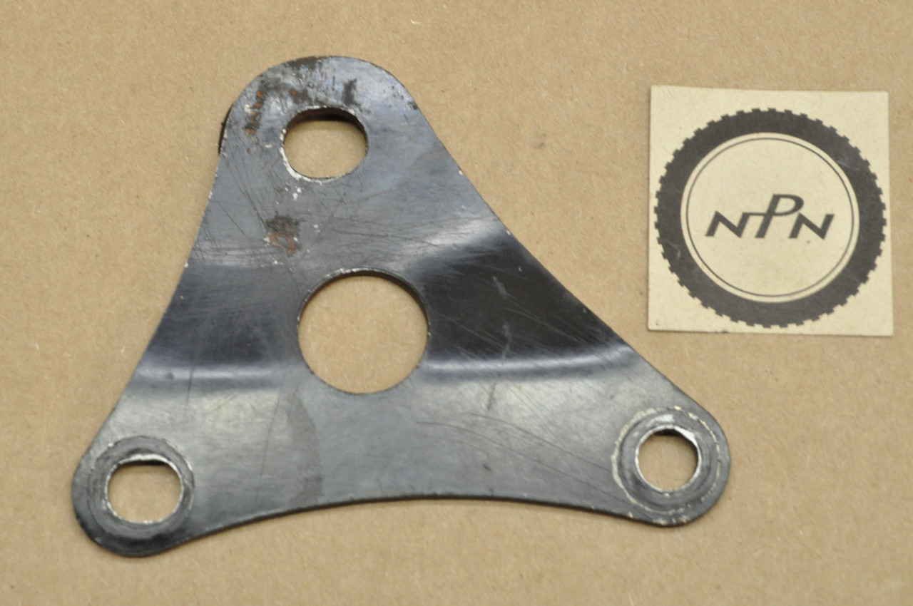 Vintage OEM Honda CM400 CM450 Left Exhaust Muffler Mount Bracket 18418-447-000