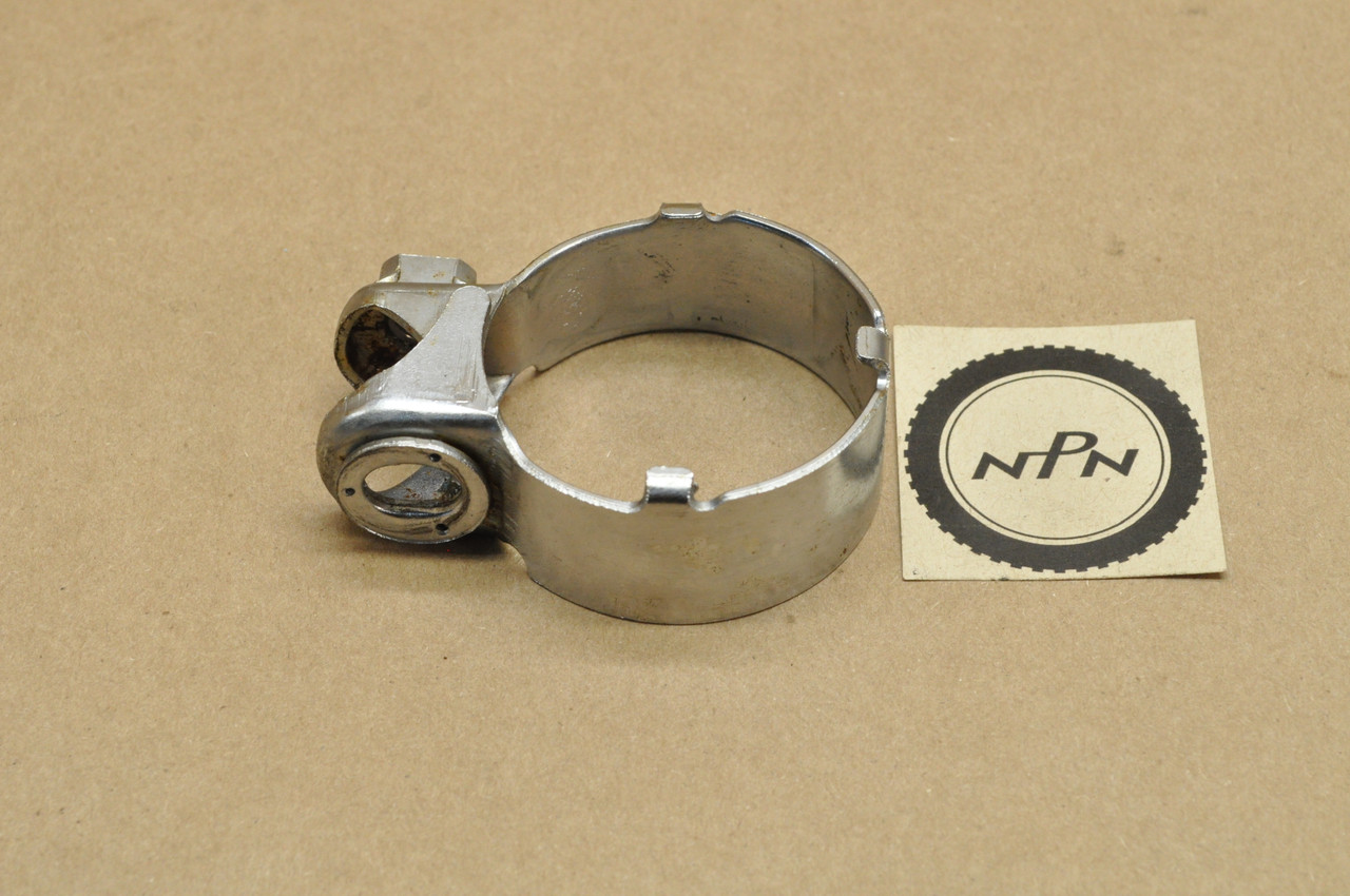 Vtg OEM Honda CB400 CB450 CM400 CM450 CX650 Left Front Muffler Clamp 18374-413-000