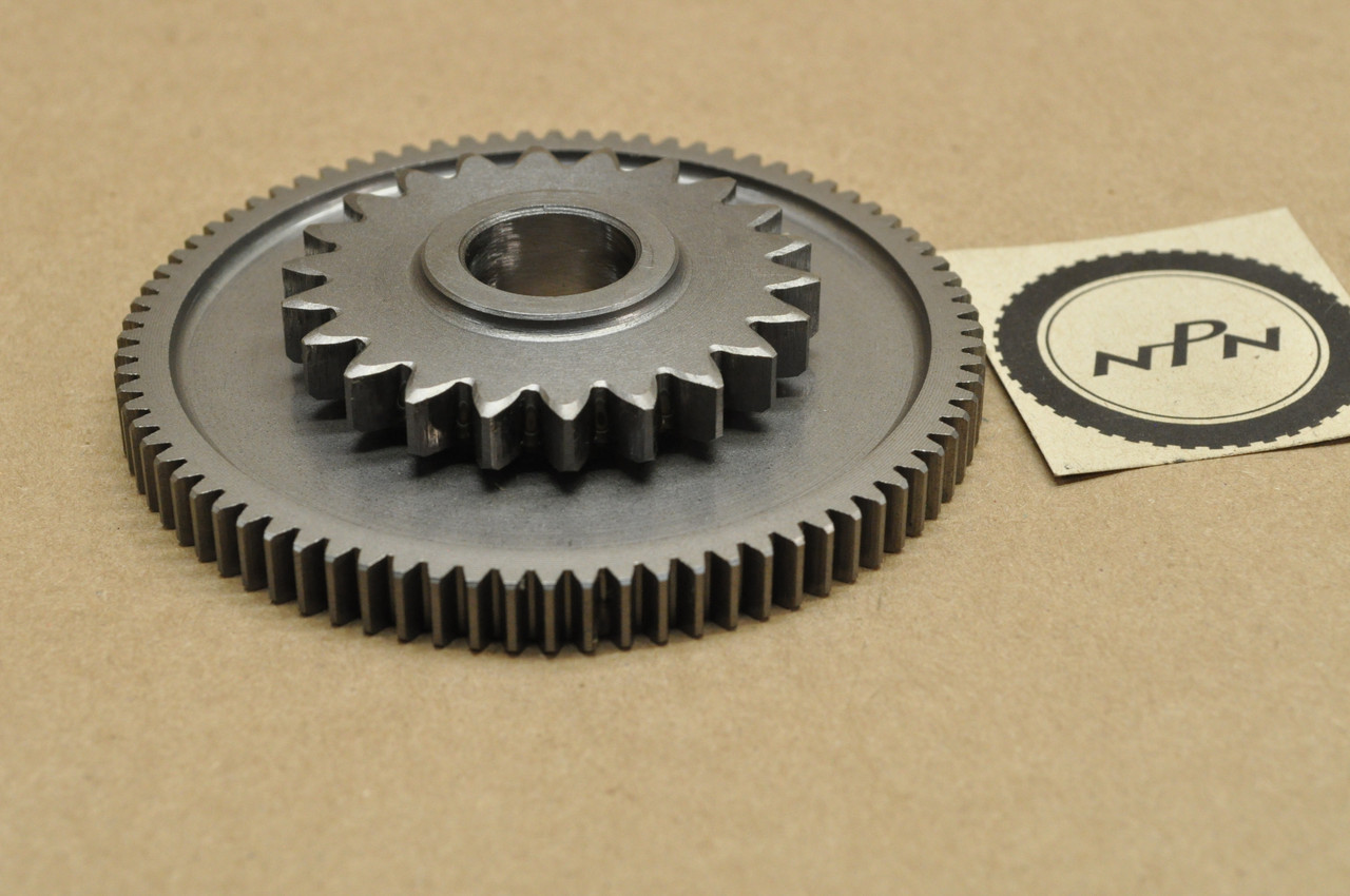Vtg OEM Honda CB400 CB450 CM400 CM450 Starter Idle Gear 80T 22T 28130-413-780