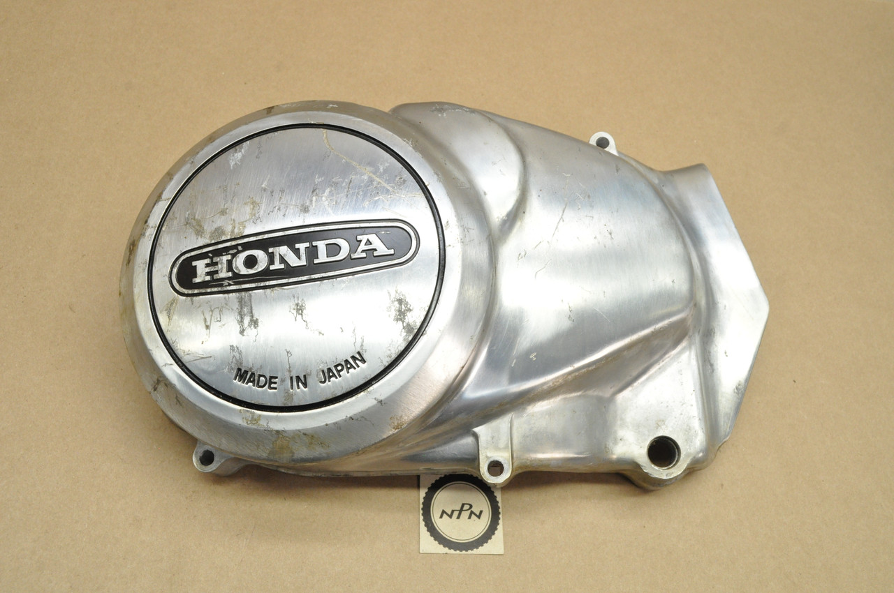 Vtg OEM Honda 1979-81 CM400 A Left Crankcase Stator Magneto Cover 11360-448-000
