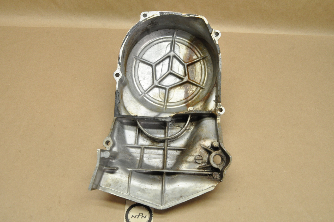 Vtg OEM Honda 1979-81 CM400 A Left Crankcase Stator Magneto Cover 11360-448-000