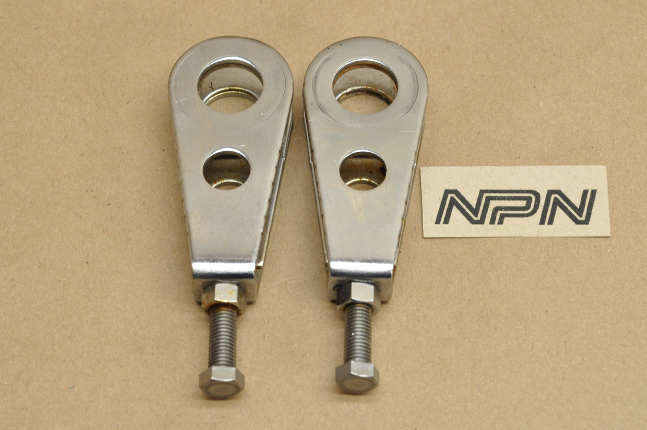 Vtg OEM Honda CB350 CB400 CB450 CL360 CM400 SL350 Chain Adjuster Qty2 40543-471-000