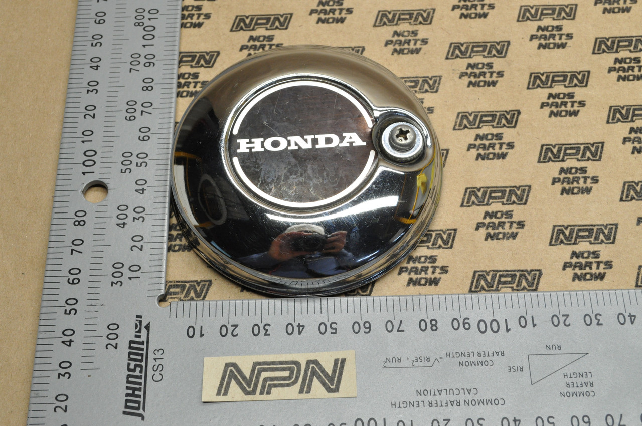 Vtg OEM Honda CB400 A CM400 A CM450 A Torque Converter Cover Cap 11353-417-000