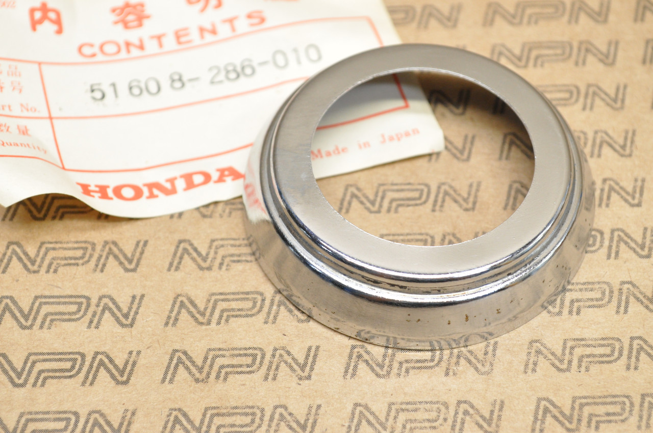 NOS Honda CB350 K0-K4 CB350 F-F1 Chrome Front Fork Rib Ring 51608-286-010